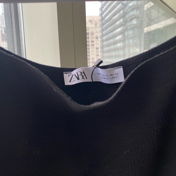 Zara black mini dress - Picture 2 of 2